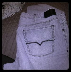Mens Gray Guess Jean's 40x32